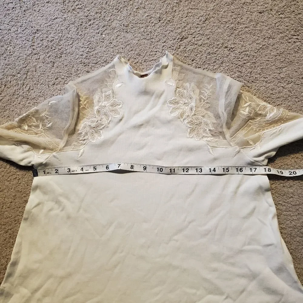 Free People Daniella Lace Top